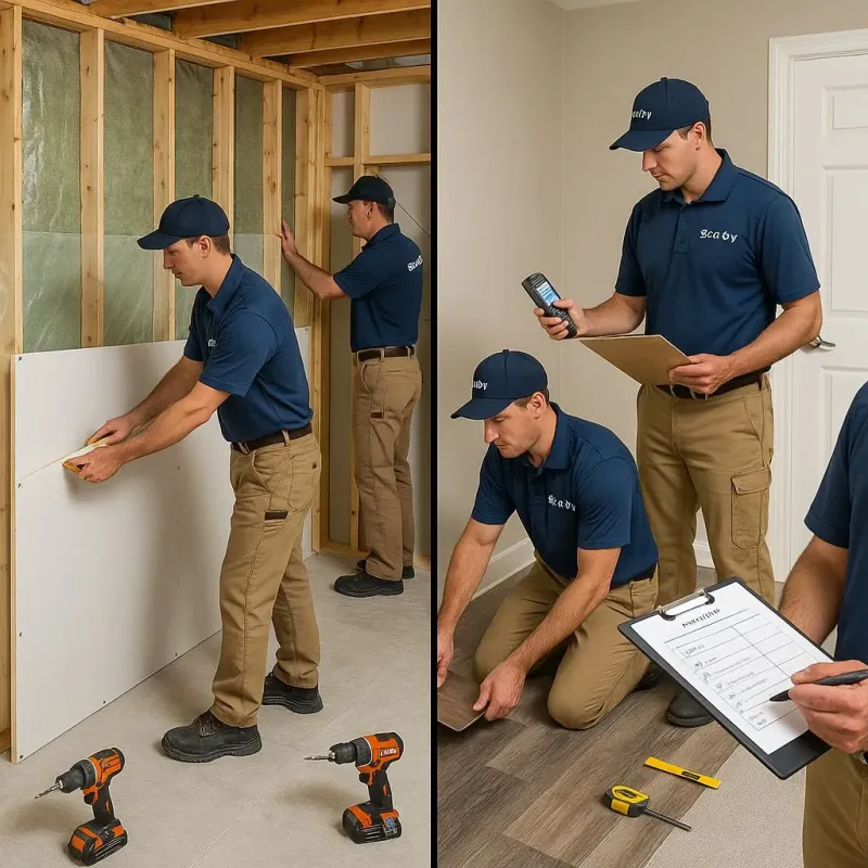 Repairs and Reconstruction process in Princeton, IN
